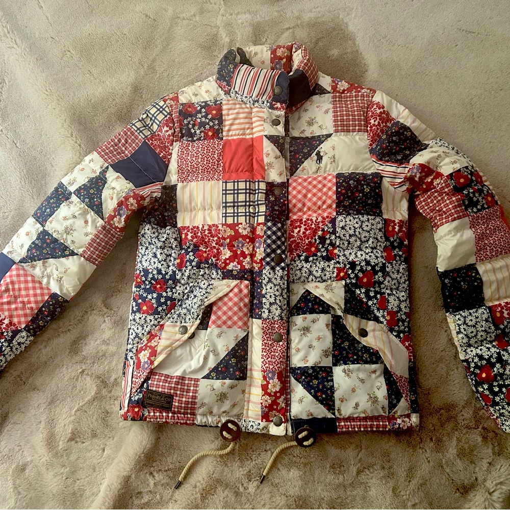 Polo Ralph Lauren down jacket, size XS in perfect condition. Lightweight & warm.